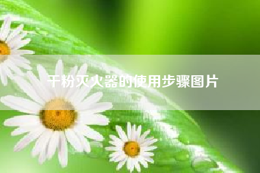 干粉灭火器的使用步骤图片?干粉灭火器的使用方法四个步骤?